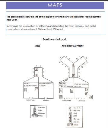 Image for topic: The plans below show the site of the airport now and how it will look after the redevelopment next year.
