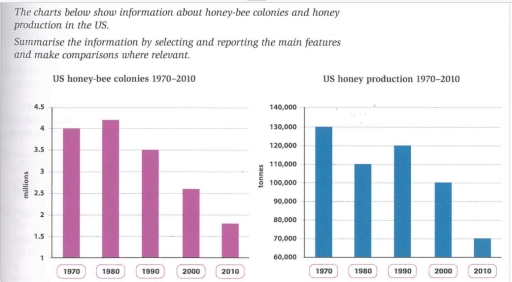 Image for topic: Writing Task 1, using information from the charts in the image