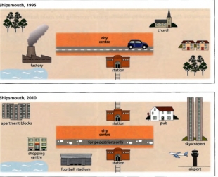 Image for topic: The map shows the chances I'm Shipsmouth between 1995 and 2010
