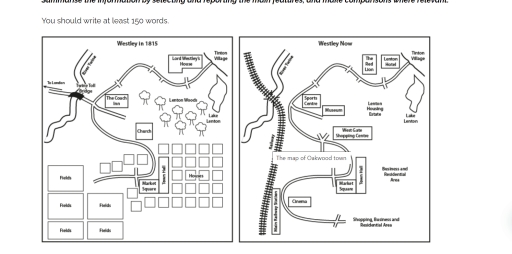 WRITING TASK 1 You should spend about 20 minutes on this task. The two ...